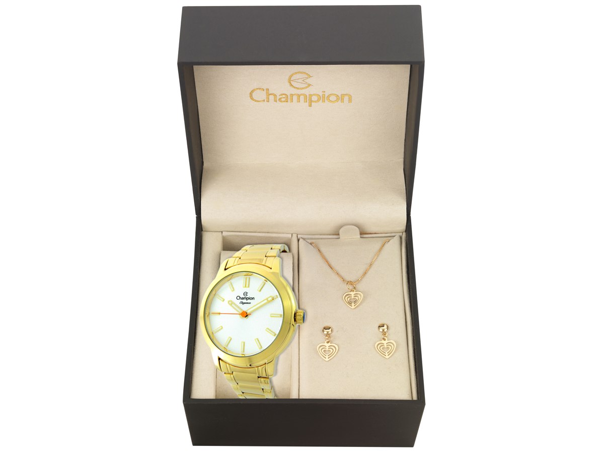 Relógio de Pulso KIT PRESENTES CN27545W - Champion Relógios