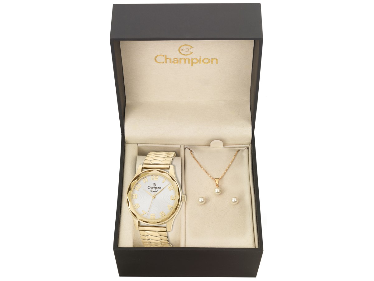 Relógio de Pulso KIT PRESENTES CN27885W - Champion Relógios