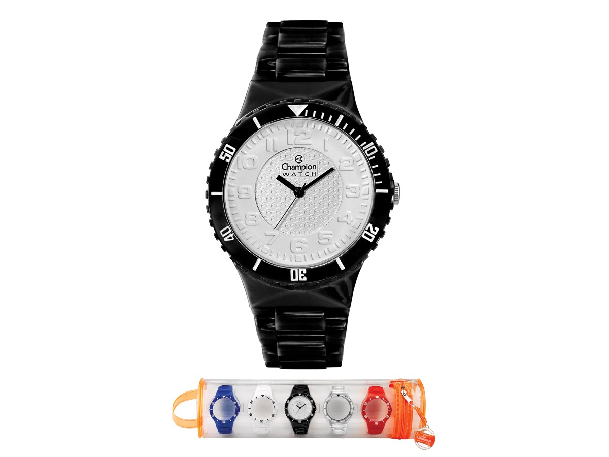 Relógio de Pulso TROCA-PULSEIRAS CP30182L - Champion Relógios