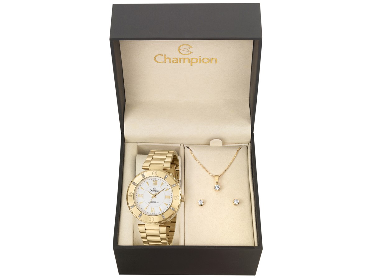 Relógio de Pulso KIT PRESENTES CN29534W - Champion Relógios