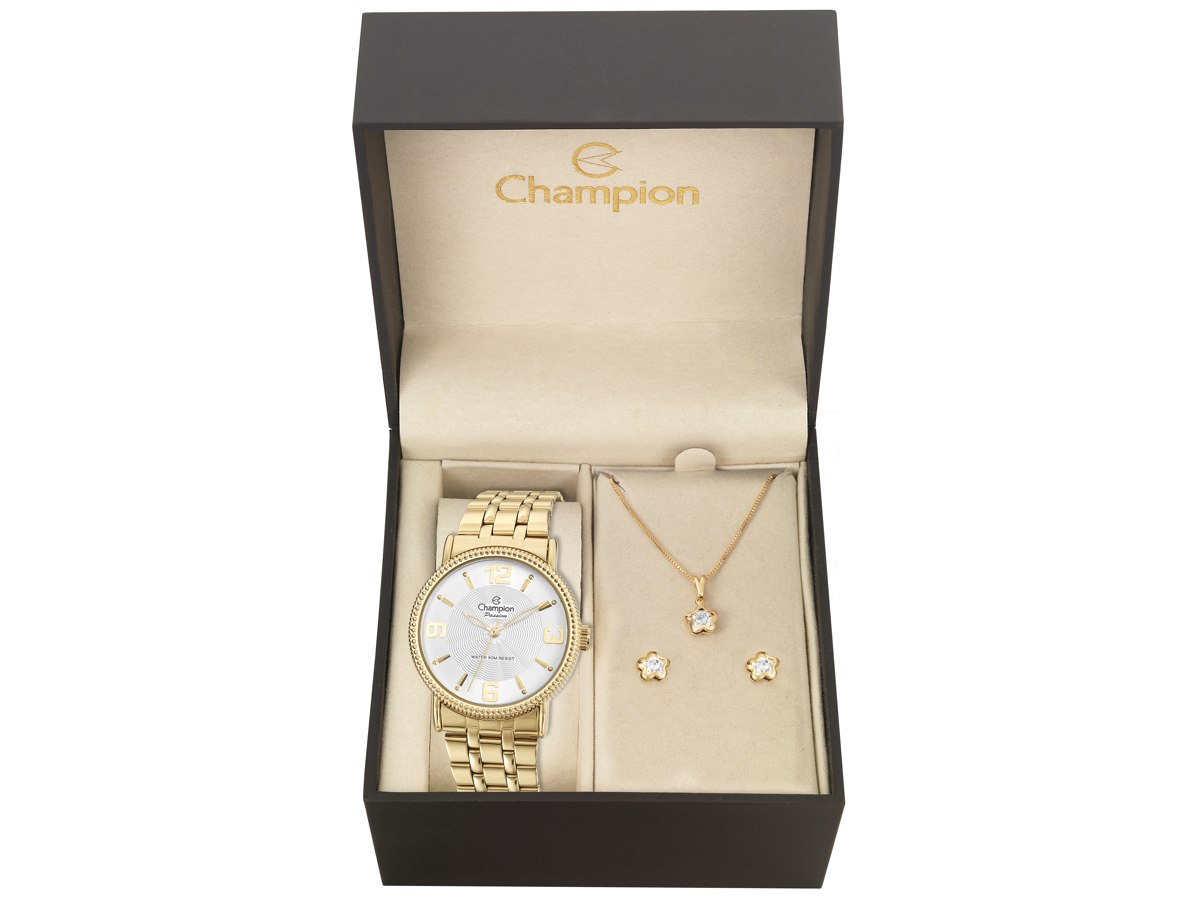 Relógio de Pulso KIT PRESENTES CN27296W - Champion Relógios