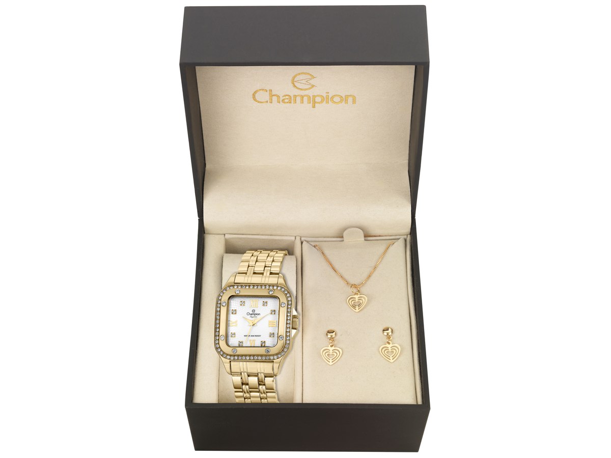 Relógio de Pulso KIT PRESENTES CN27321W - Champion Relógios