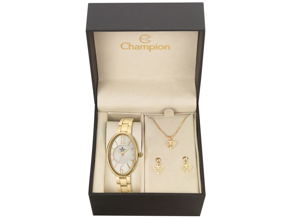 Relógio de Pulso KIT PRESENTES CN27447W - Champion Relógios