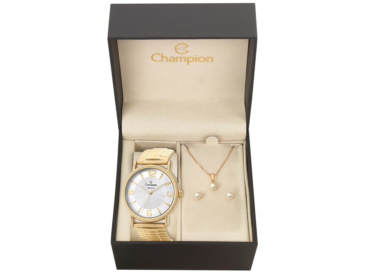 Relógio de Pulso KIT PRESENTES CN27830W - Champion Relógios