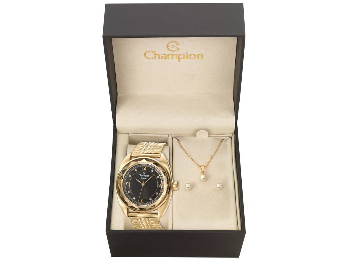 Relógio de Pulso KIT PRESENTES CN27858K - Champion Relógios