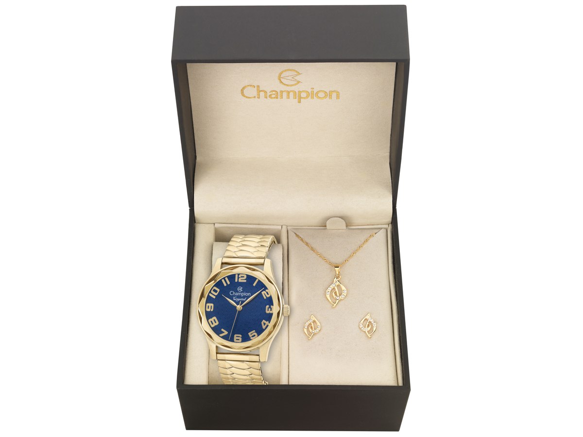 Relógio de Pulso KIT PRESENTES CN27885K - Champion Relógios