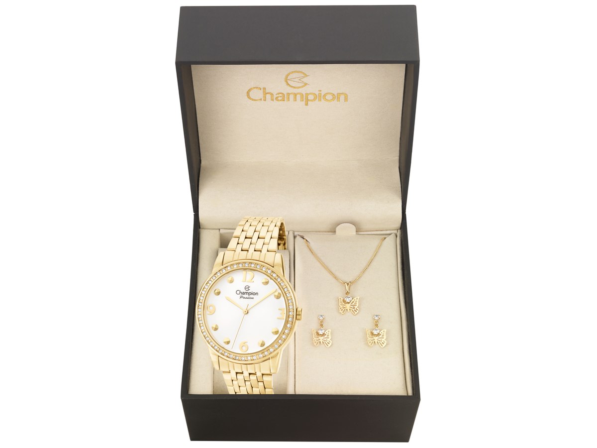 Relógio de Pulso KIT PRESENTES CN27910W - Champion Relógios