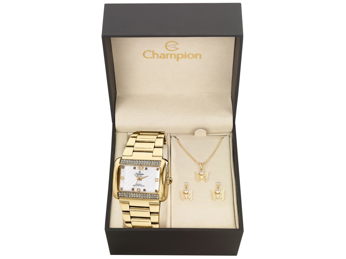 Relógio de Pulso KIT PRESENTES CN28651W - Champion Relógios