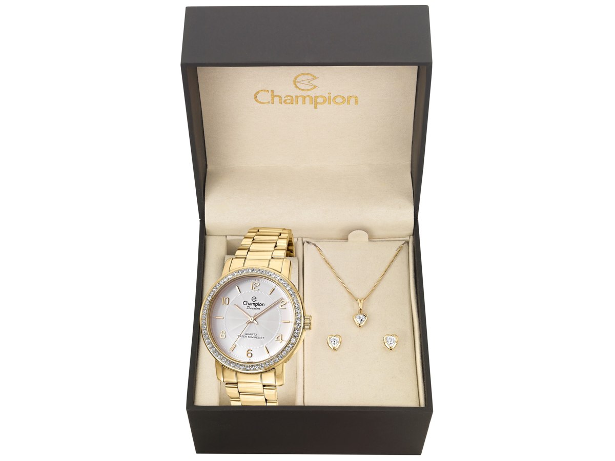 Relógio de Pulso KIT PRESENTES CN28875W - Champion Relógios