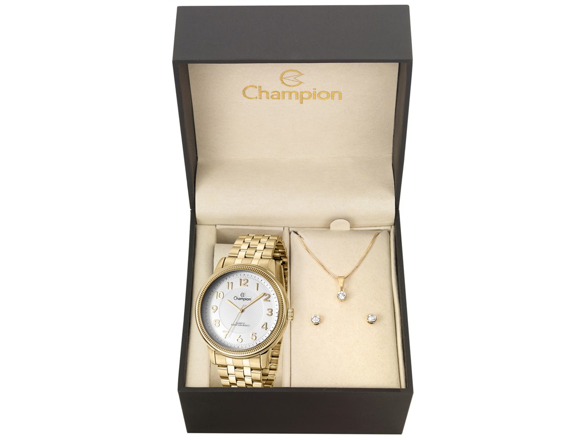 Relógio de Pulso KIT PRESENTES CN29561W - Champion Relógios